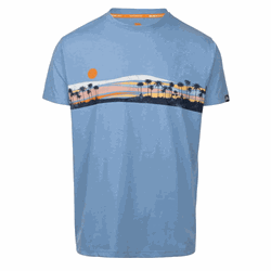 Trespass T-shirt med motiv Marmion - Cornflower